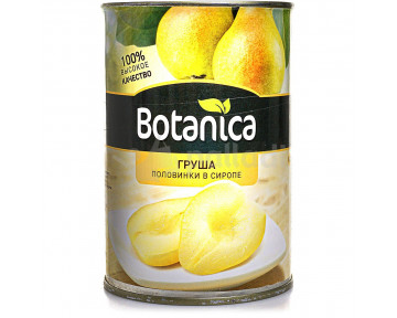 Груши в сиропе половинки Botanica 425 мл 1 шт