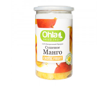 Манго сушеное натуральный в банке Ohla 400 гр