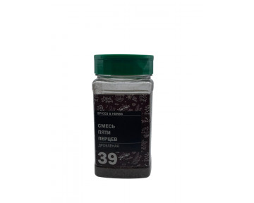 Смесь пяти перцев дроблёная в банке №39 150 гр